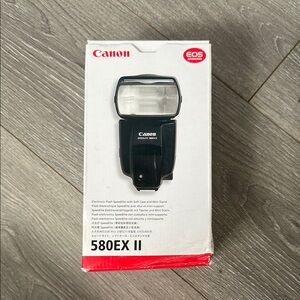 Canon Black Speedlite 580EX II
